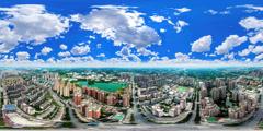 四川 彭州城市航拍 (7)